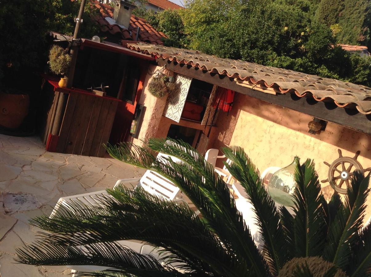 Rez De Jardin Villa Cagnes Sur Mer. Bagian luar foto
