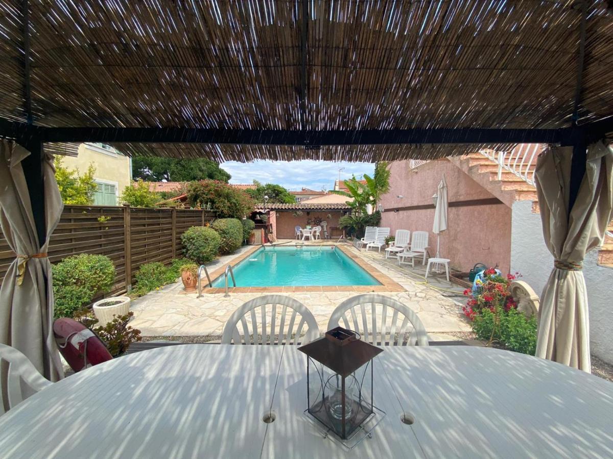Rez De Jardin Villa Cagnes Sur Mer. Bagian luar foto