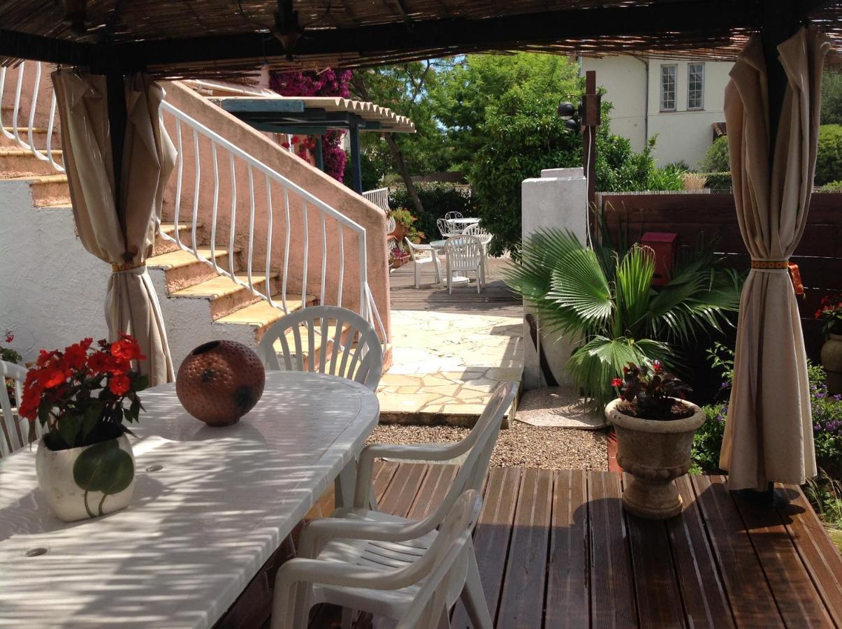 Rez De Jardin Villa Cagnes Sur Mer. Bagian luar foto