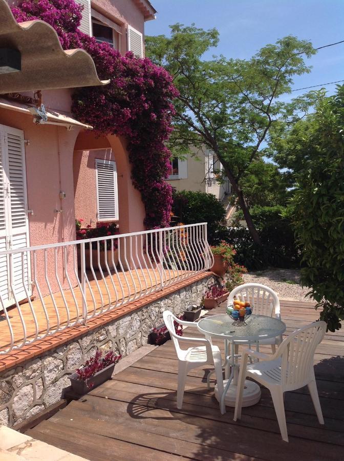 Rez De Jardin Villa Cagnes Sur Mer. Bagian luar foto